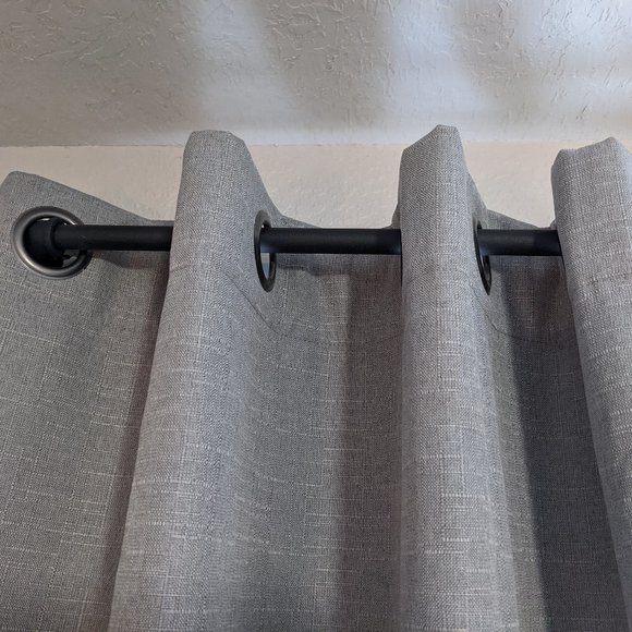 Fleece lined 100% Blackout Grommet Curtain Panel (set of 2) - Picture 3 of 9